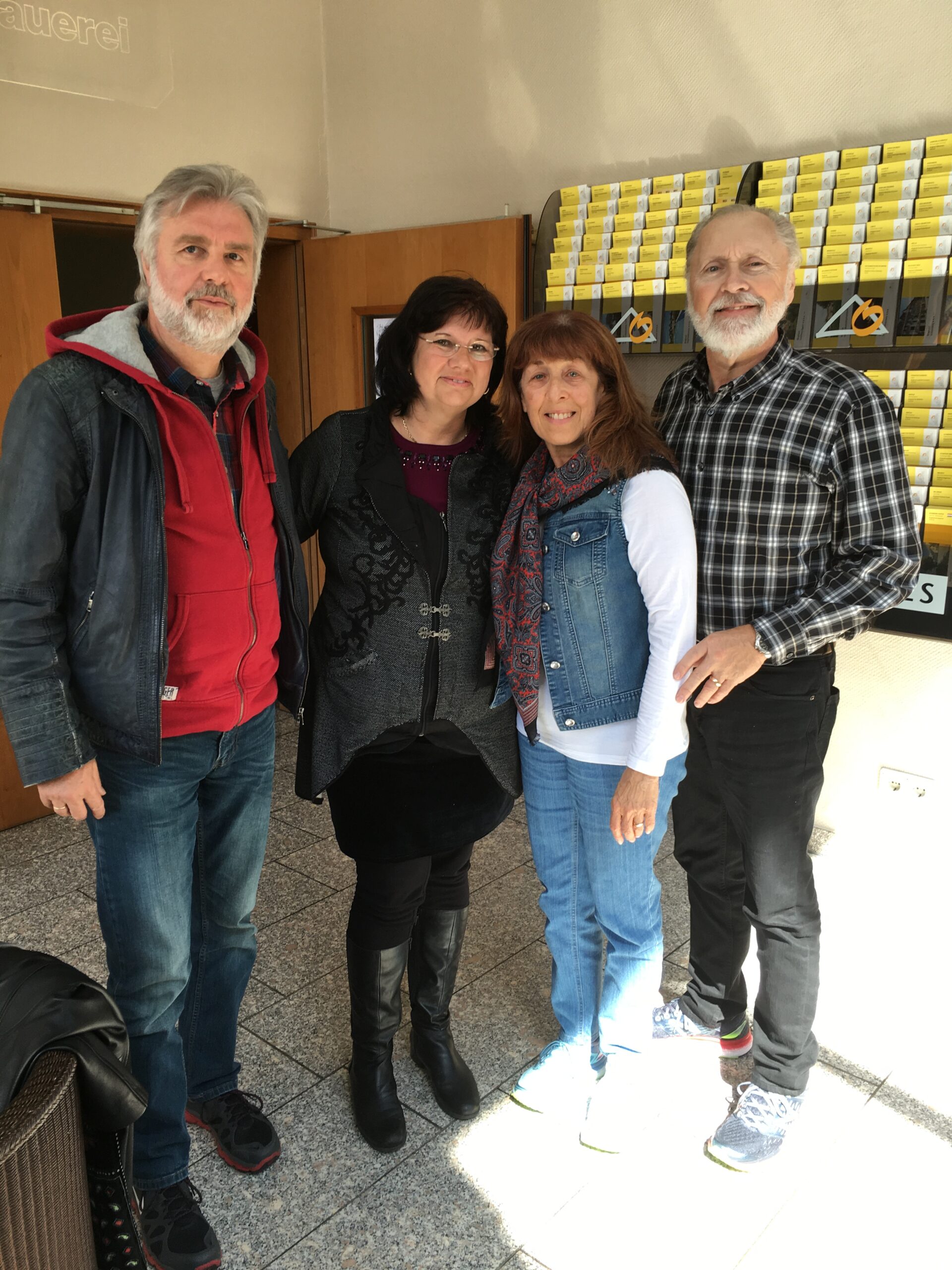 Pastors Gerald and Susan with Pastors Bernhard and Karin Koch in Rinteln, Germany