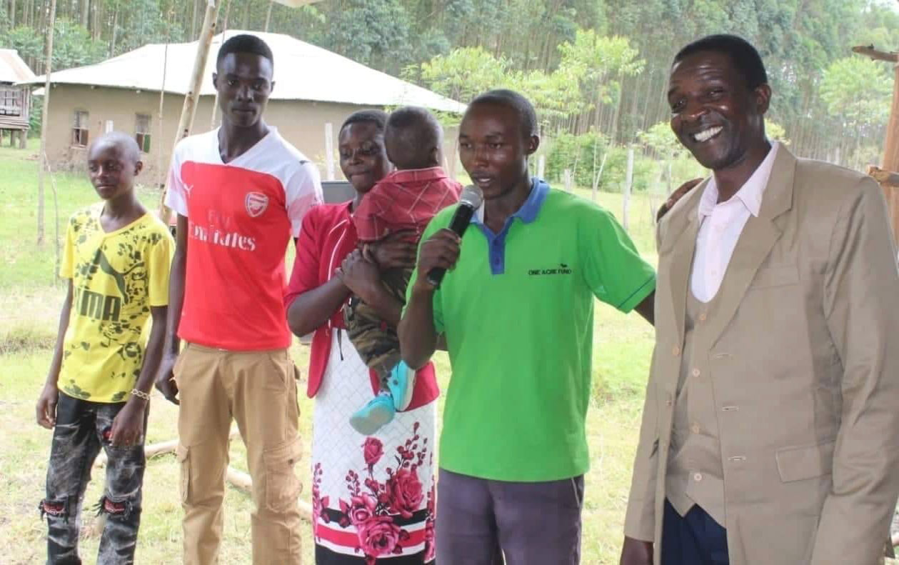 Pastor Tonny Ndiema with his Family