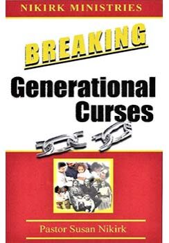 A book cover with the title " breaking generational curses ".