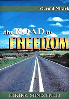 A road that has the words " the road to freedom ".